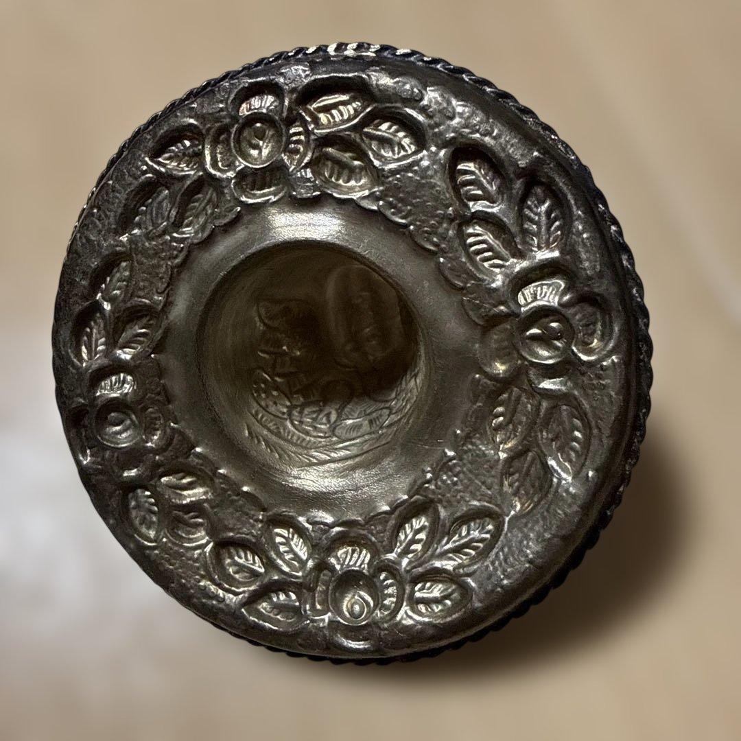 シルバー925 メキシコ 花模様 帽子