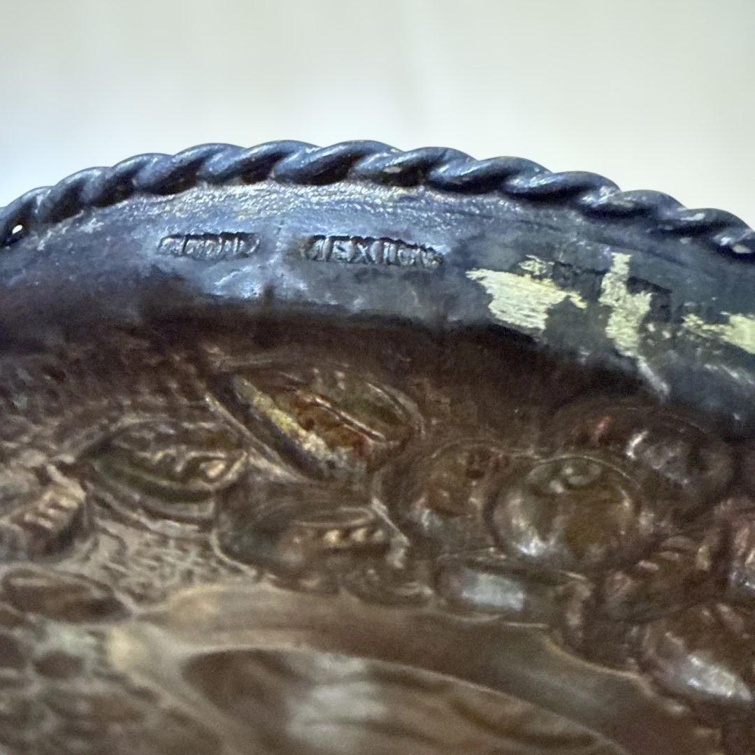 シルバー925 メキシコ 花模様 帽子