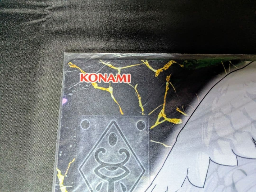 EU版 カオス・アンヘル 混沌の双翼 プレイマット センターカード 遊戯王