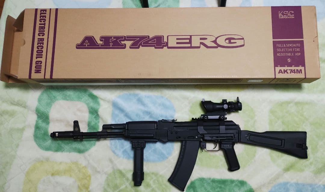 KSC 電動ガン AK74M ERG 対象年齢18才以上 AK74ERG Amazon | KSC AK74M-TEG 18歳以上 電動ガン | ライフル 通販