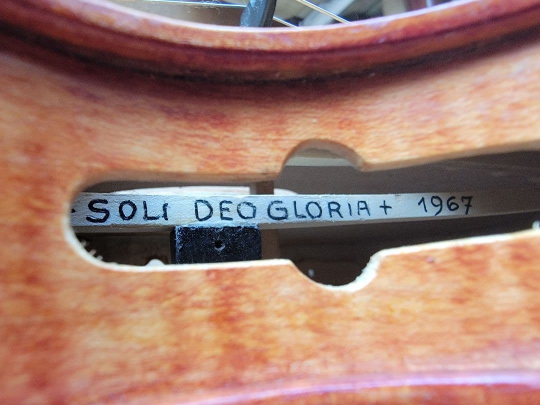 ヴァイオリン　JULIUS ZOLLER 1967