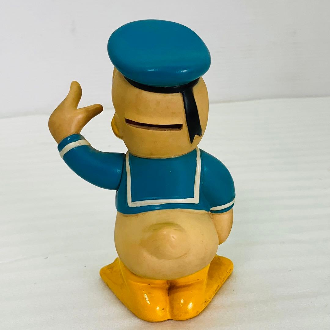 ディズニー ドナルドダック 貯金箱 ソフビフィギュア 香港製 - メルカリ
