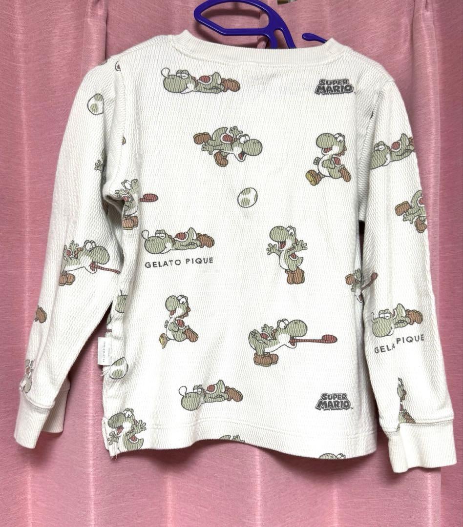 残り1 ジェラートピケ キッズ S ヨッシー パジャマ新品未使用