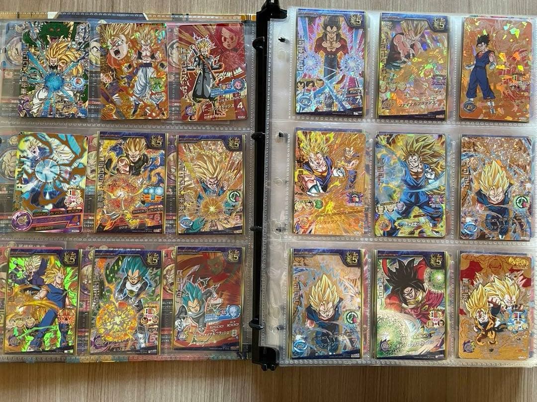 ドラゴンボールヒーローズカード312枚まとめ売り バインダーファイルおまけ付