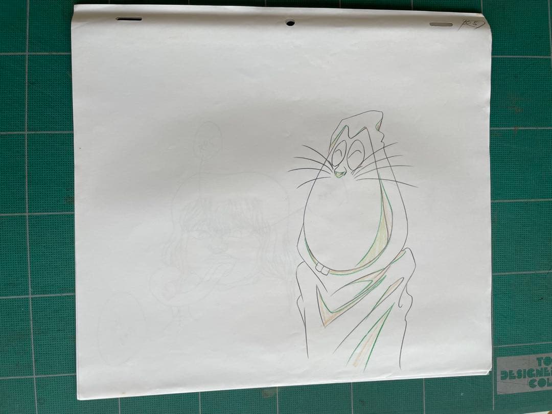 ゲゲゲの鬼太郎　セル画　ラフ　水木しげる