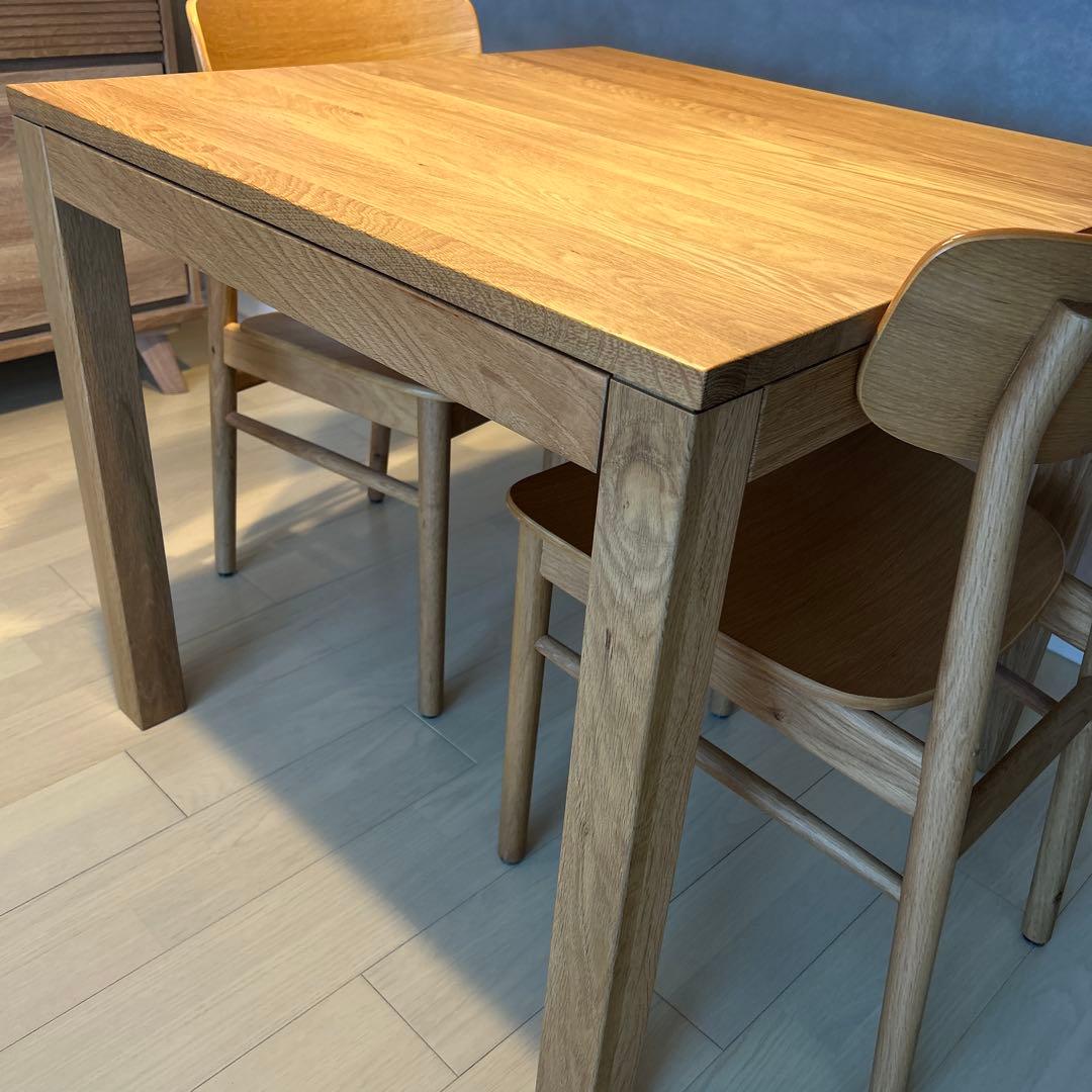 PANDA PANDAページ美品✳︎無印　ダイニングテーブル