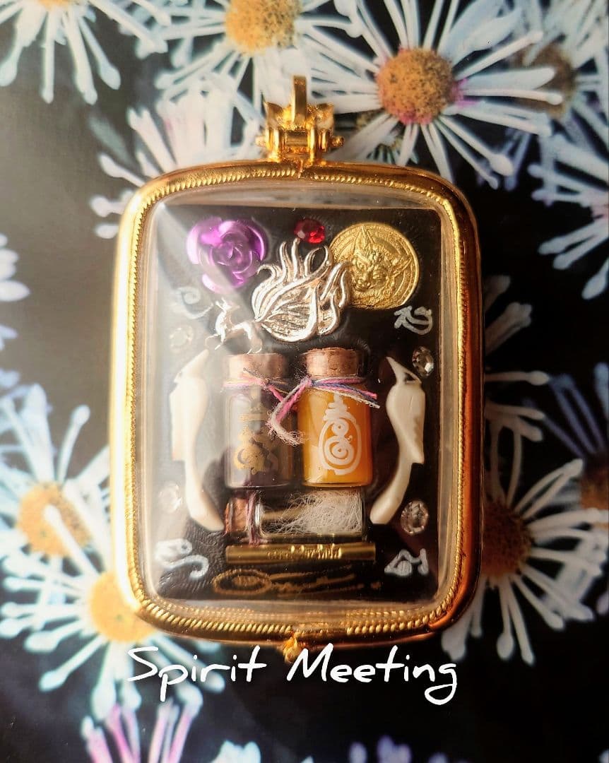 恋愛人縁幸運お守り 九尾狐女神仙N プラクルアン 恋愛 人縁 富