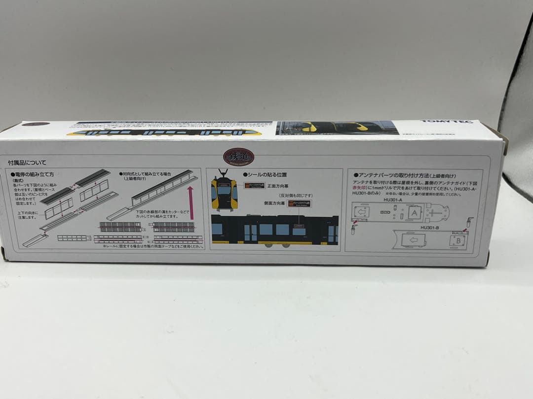 宇都宮LRT 宇都宮ライトレールHU300形　鉄道コレクション　鉄コレ