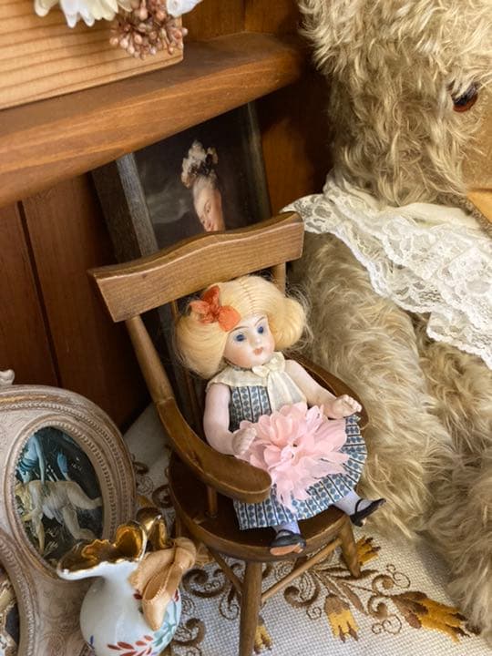 ご専用❇︎アンティークミニョネット✳︎オールビスクドール