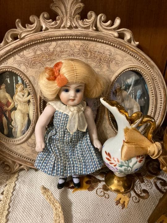 ご専用❇︎アンティークミニョネット✳︎オールビスクドール