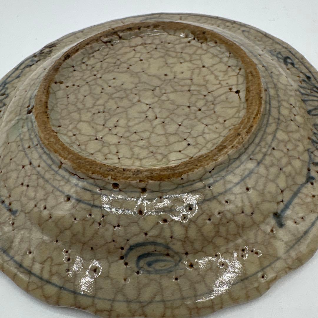 中国古陶磁器 呉須染付 絵皿 5枚組