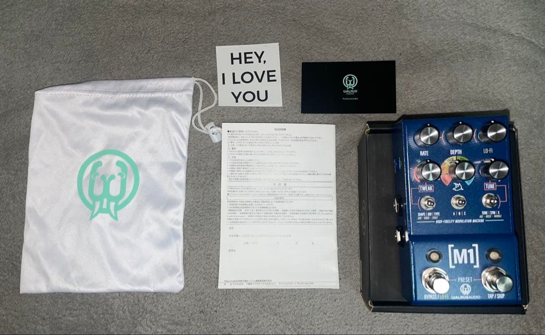 Walrus Audio M1 エフェクター