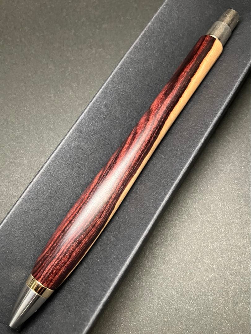 ウッドペンクラフト ボールペン キングウッド ツートン