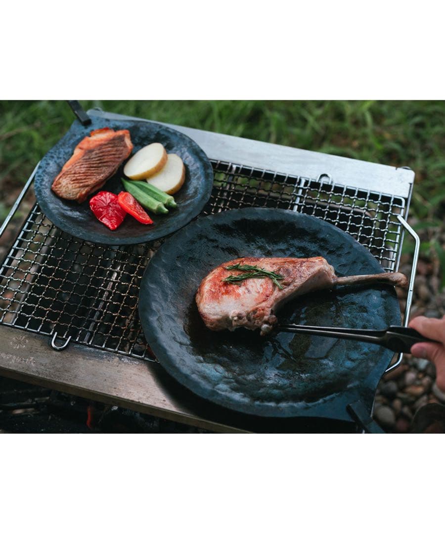 バーベキュー・調理用品 Fukuyama Free Forged Ferrum Griddle 28