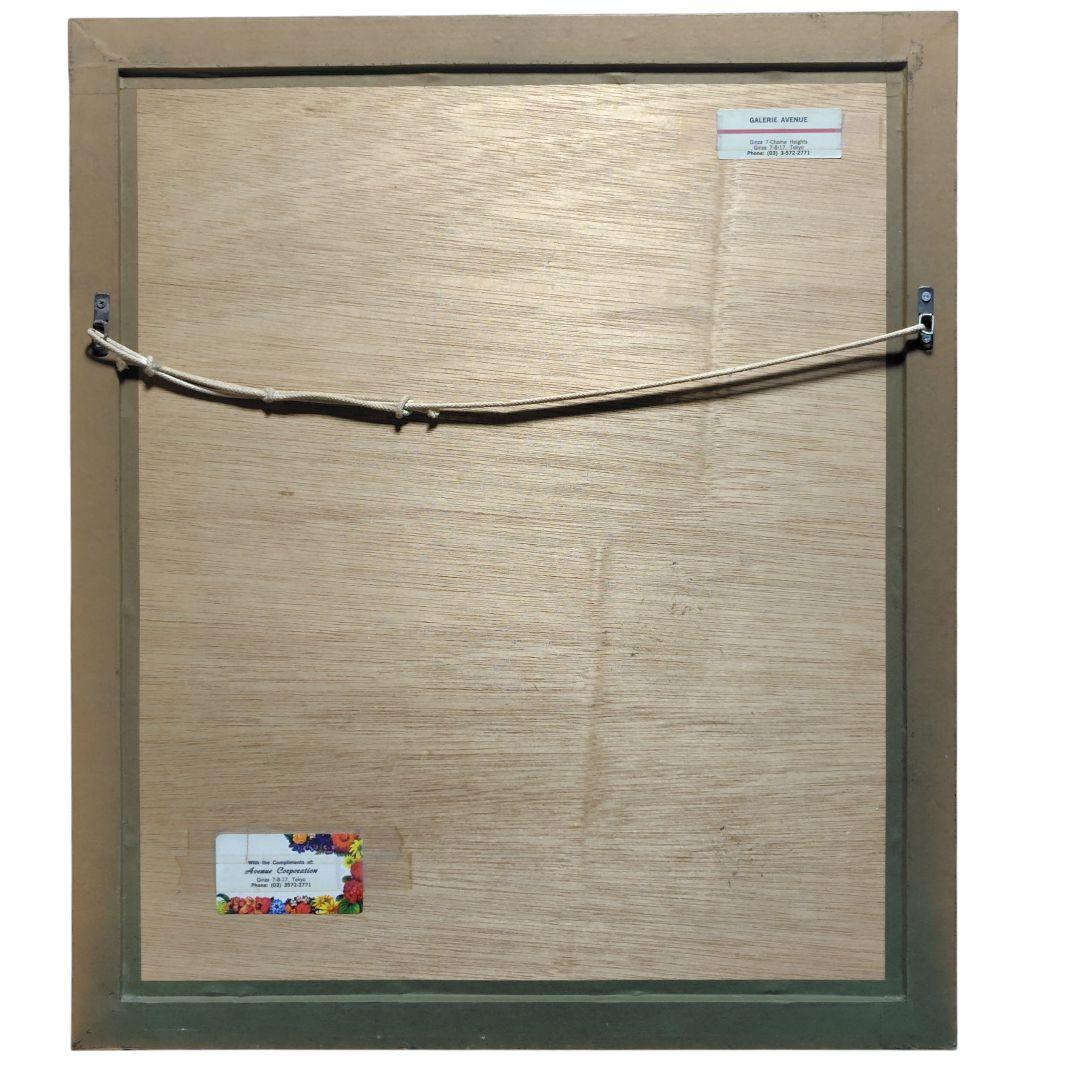 リトグラフ 額装 ジャン・カルズー 直筆サイン入り限定206部 美術品