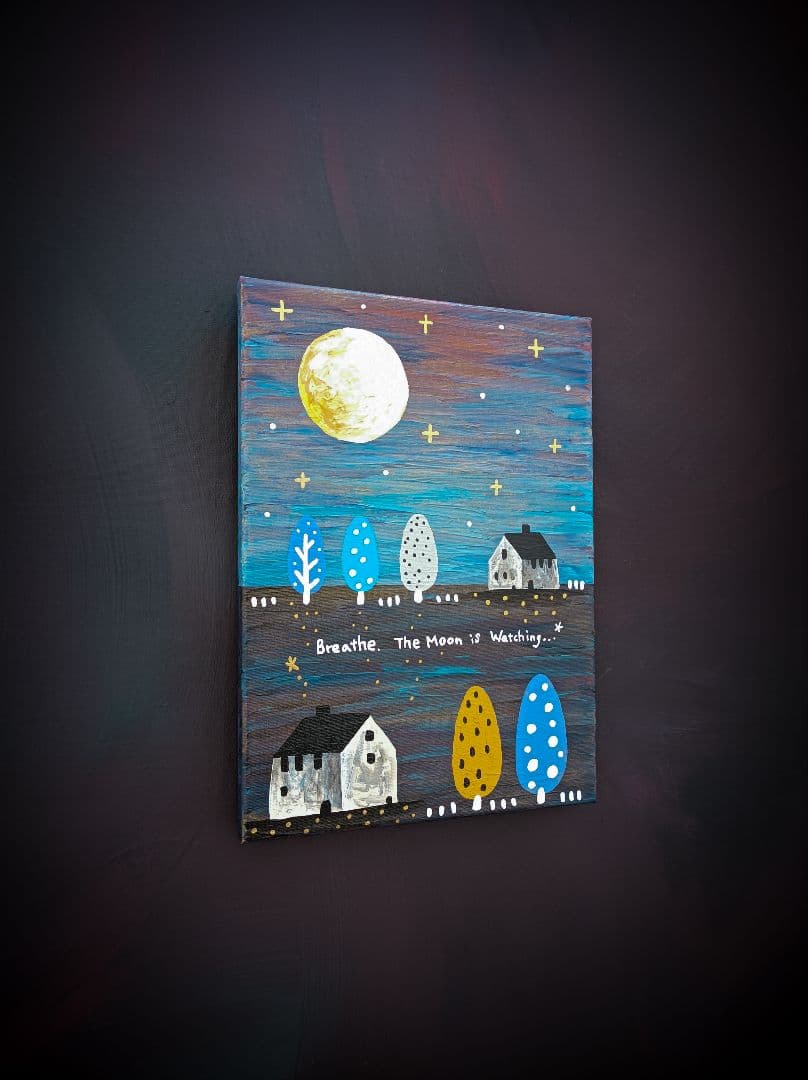 ✿月野乃亜 Unique F4／333×242mm 現代アート 2025