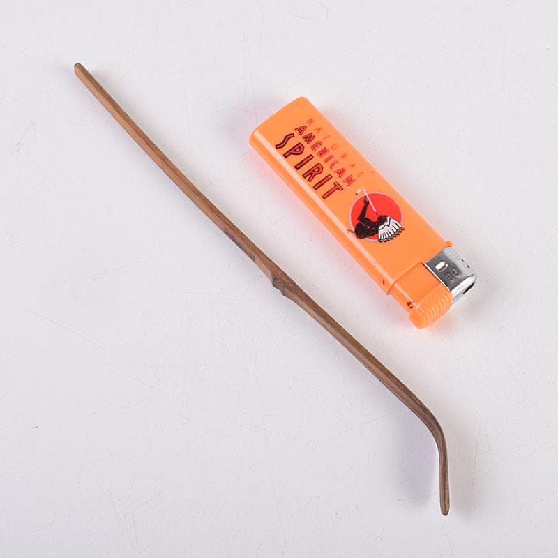 茶道具 不蔵庵龍渓作 茶杓 銘「若緑」 圓能斎書付 共筒