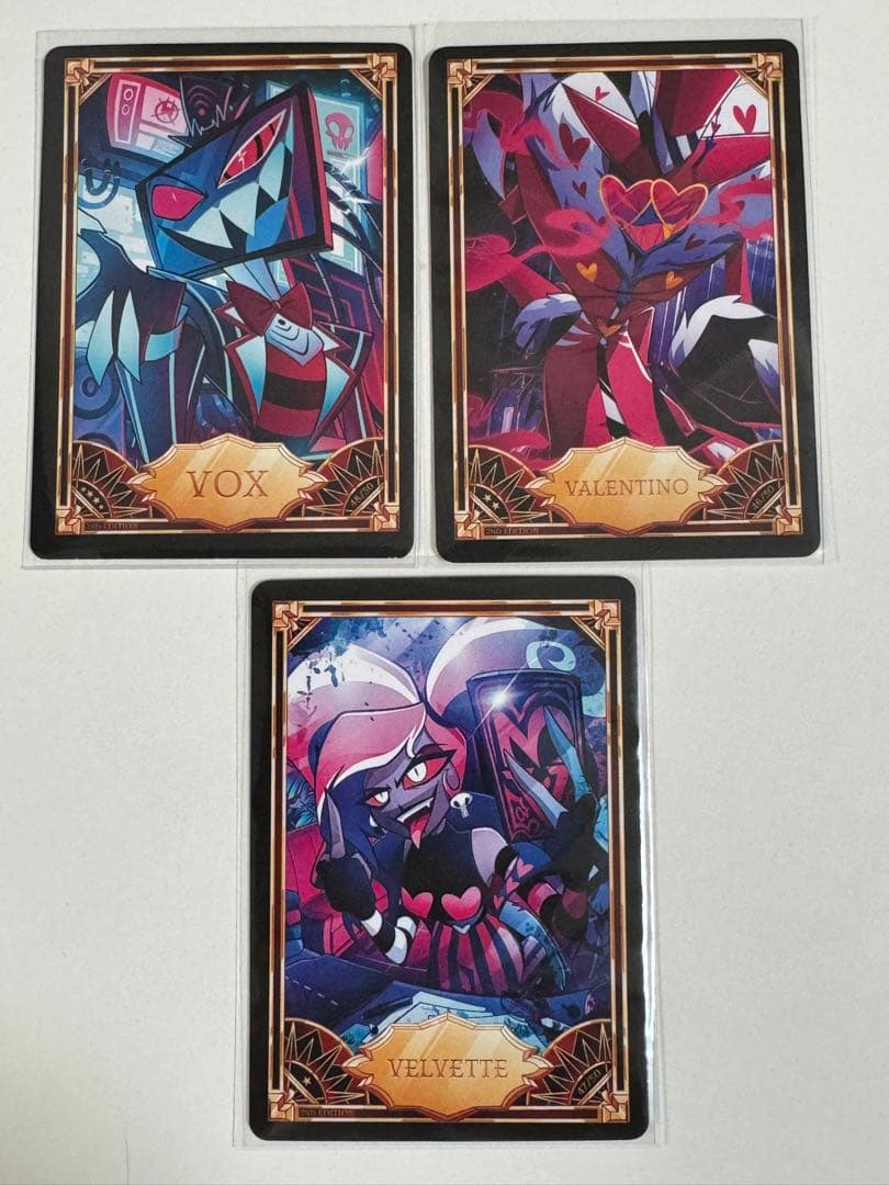 Hazbin hotel ハズビンホテル vox ベルベット トレカ 第2版 - メルカリ