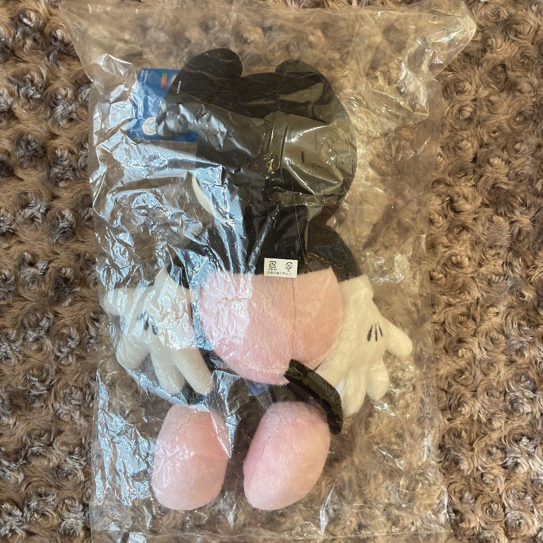 ⚠️ ミッキーマウス　ぬいぐるみ　Megastar Limited ピンク