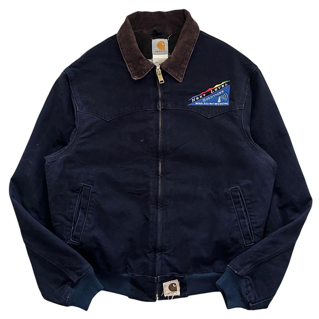 カーハートサンタフェジャケットネイビー07製