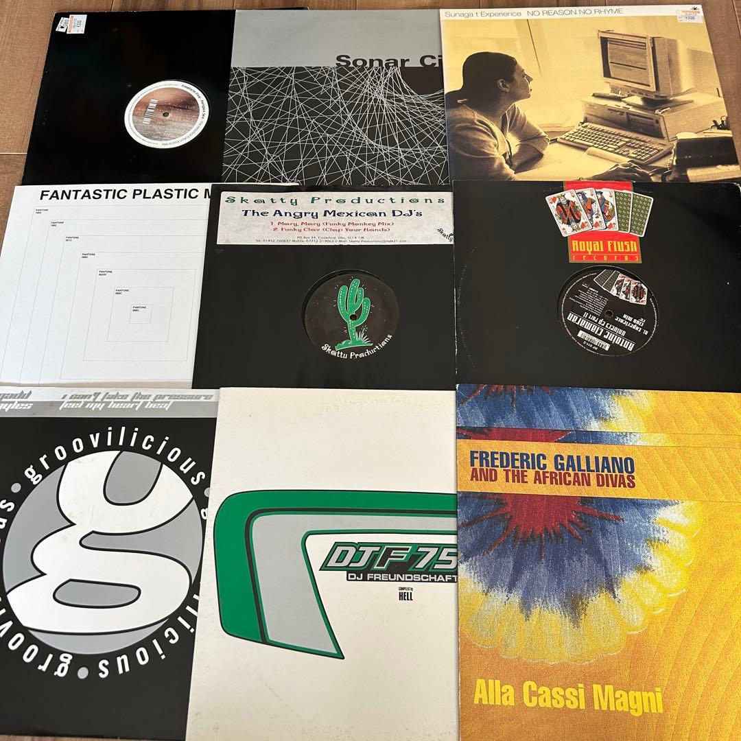 HOUSE・TECHNO 94枚　レコードセット