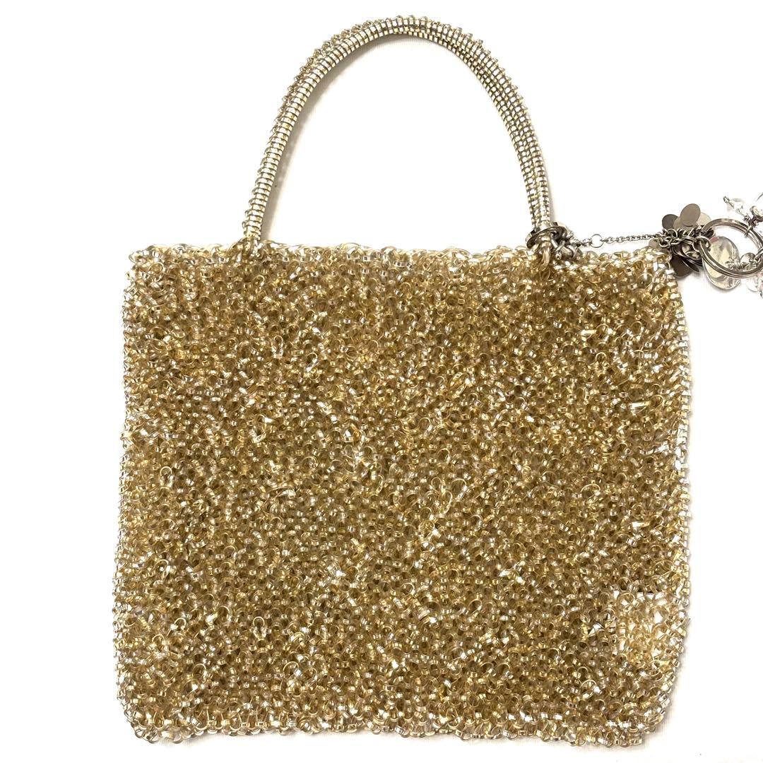 美品 アンテプリマ ANTEPRIMA ワイヤーバッグ スタンダード スクエア