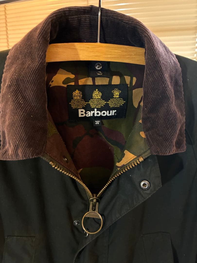 武*田様 【美品】Barbour ビデル 深緑 36 アーバンリサーチ別注メンズ
