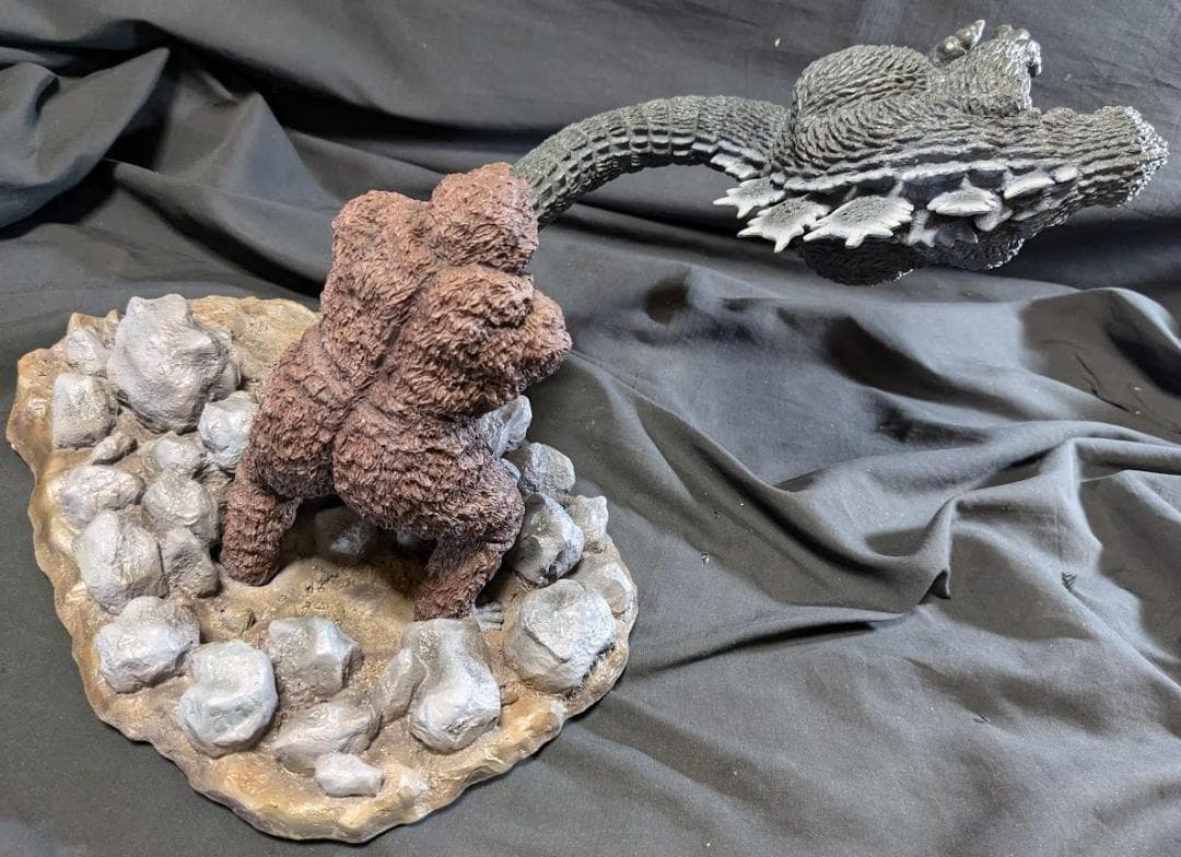 パラダイス キングコング対ゴジラ ジャイアントスイング ソフビキット