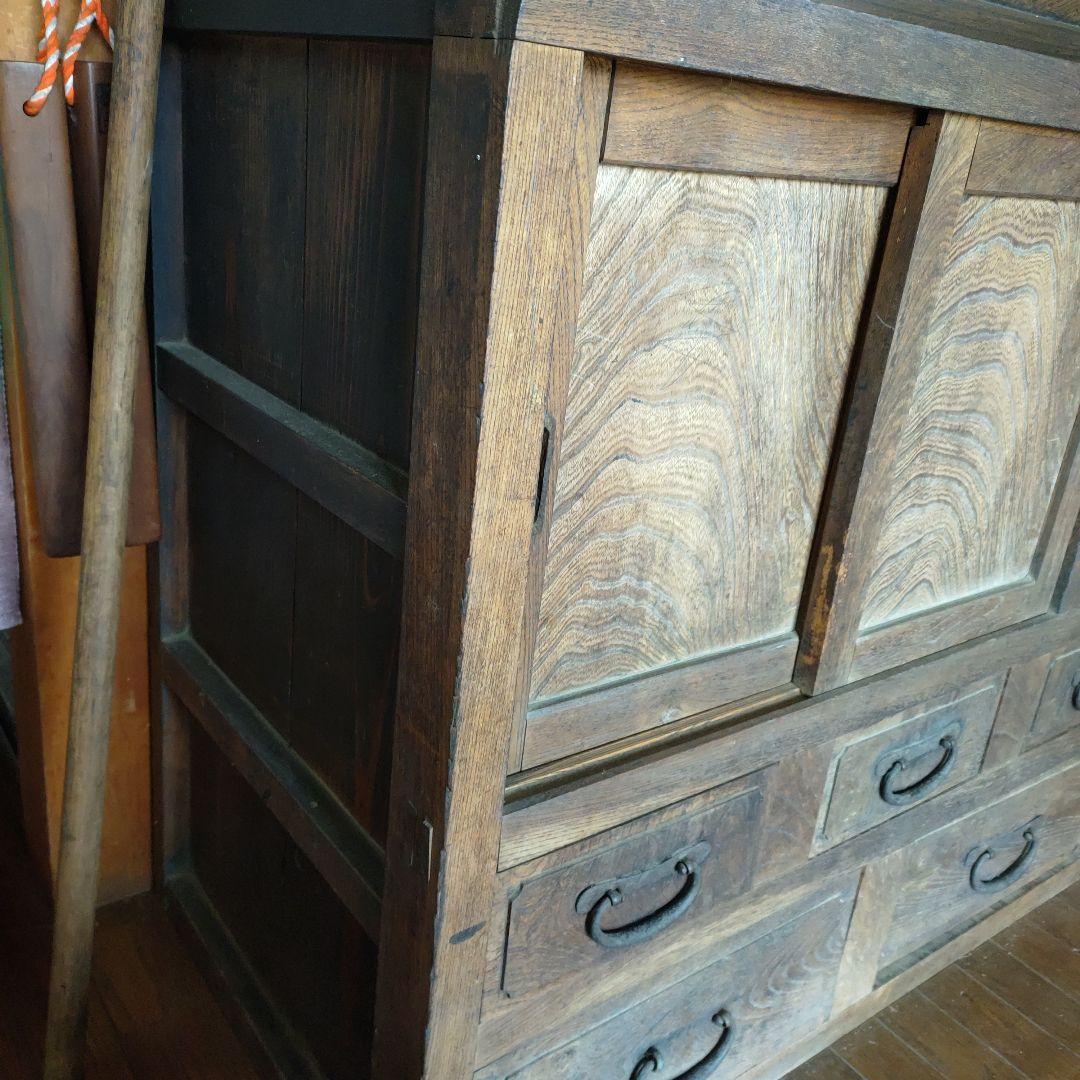 収納家具 昭和レトロ 和風 箪笥 骨董 タンス