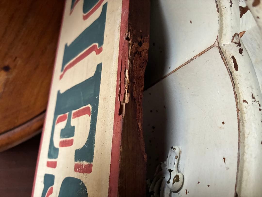 アンティーク 木製 サイン プレート 看板 HOMEBAKED PIESアメリカ