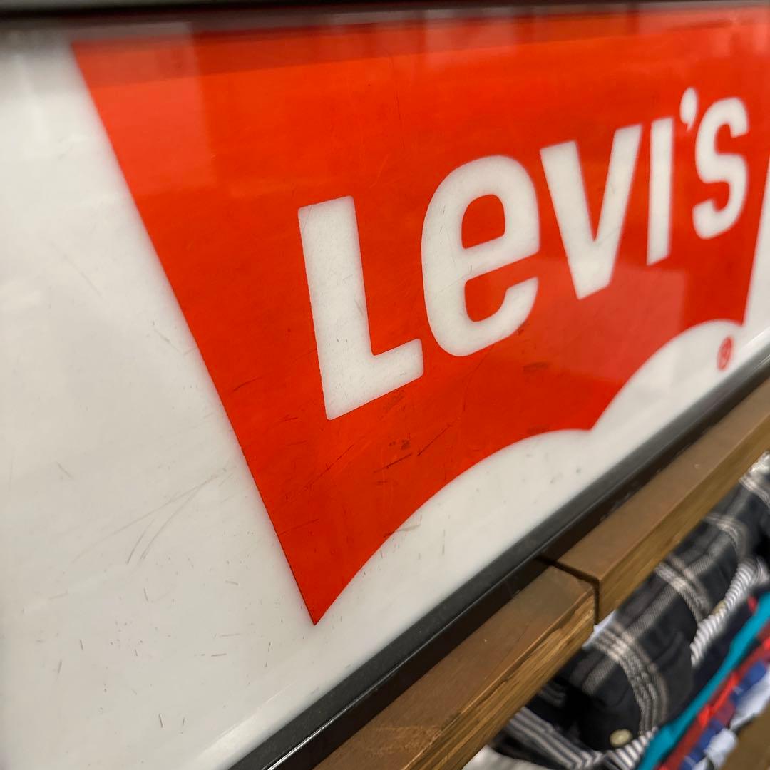 リーバイス　販促品　非売品　ネオン看板