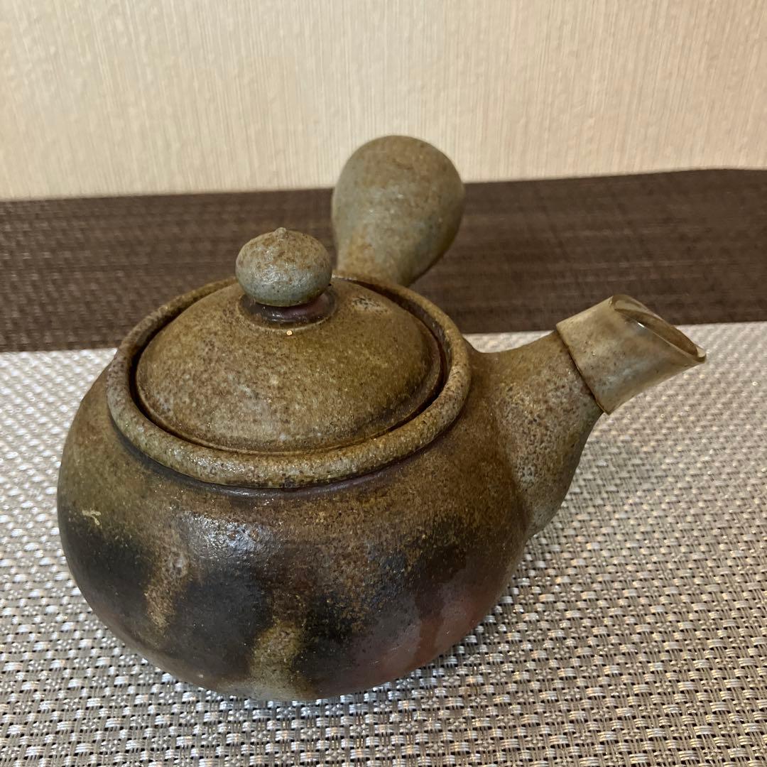 未使用】備前焼 備州窯 窯元 山本宗秀 急須 陶印あり - メルカリ