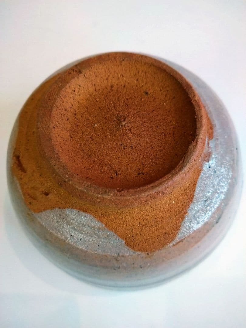 【茶道具】絵唐津茶碗　円相 西岡小十