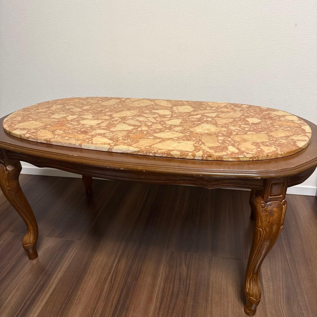 イタリア大理石猫脚テーブル イタリア 大理石 猫脚 コンソール 台