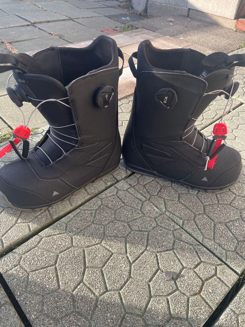 バートンルーラーボア　ワイド　FLUX スノーボードブーツ バインディングセット