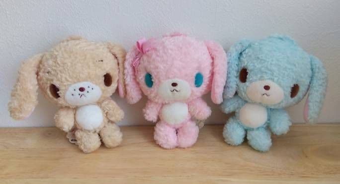 激レア☆シュガーバニーズ☆ももうさ☆ラテうさ☆ミントうさ ぬいぐるみ 3点セット