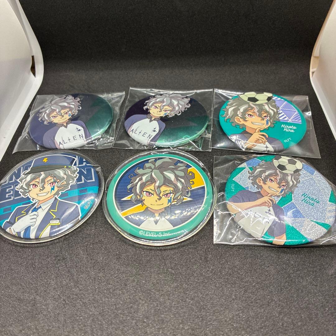 イナズマイレブン 吉良ヒロト　缶バッジ　24点