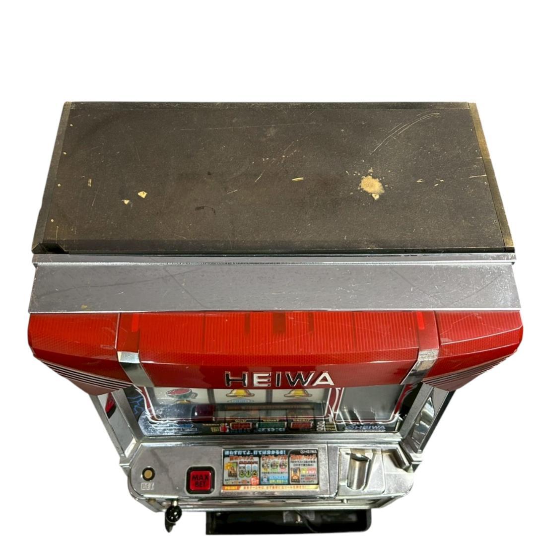 コインレス機】平和 HEIWA 闘魂継承 アントニオ猪木自身がパチスロ機 4号機