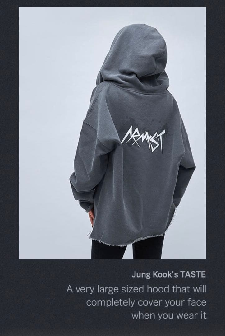 BTS グク　パーカー　フーディー　ARTIST-MADE COLLECTION