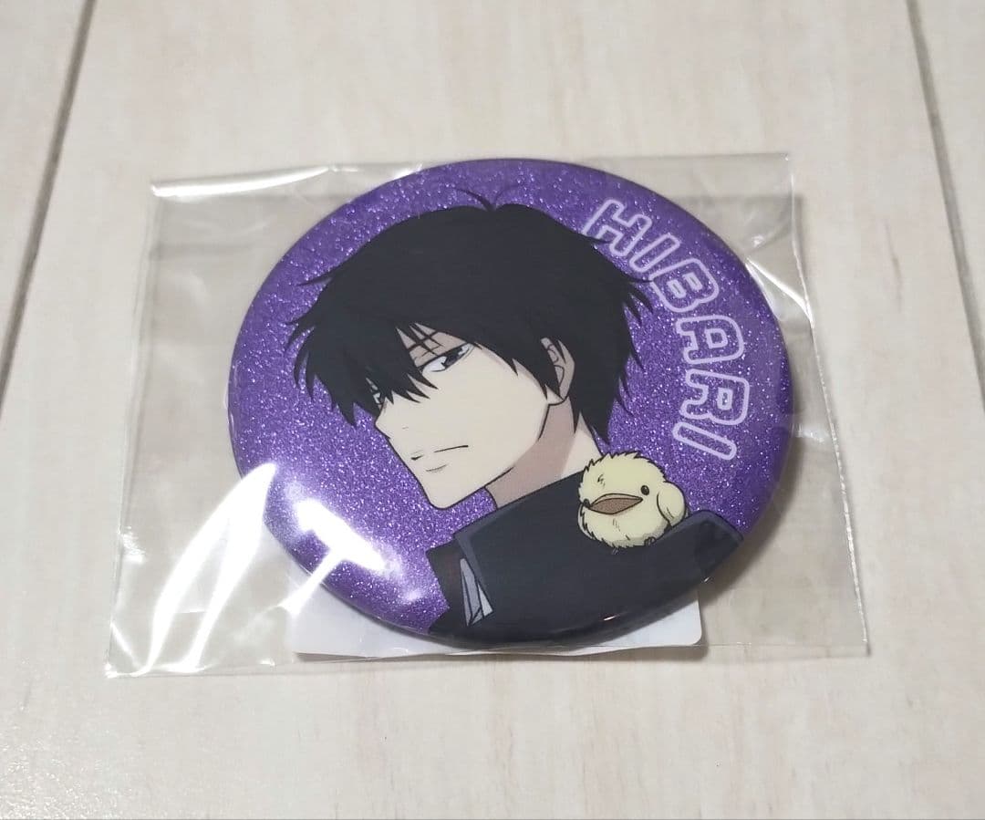 家庭教師ヒットマンREBORN! ひこくじ グリッター缶バッジ 雲雀恭弥