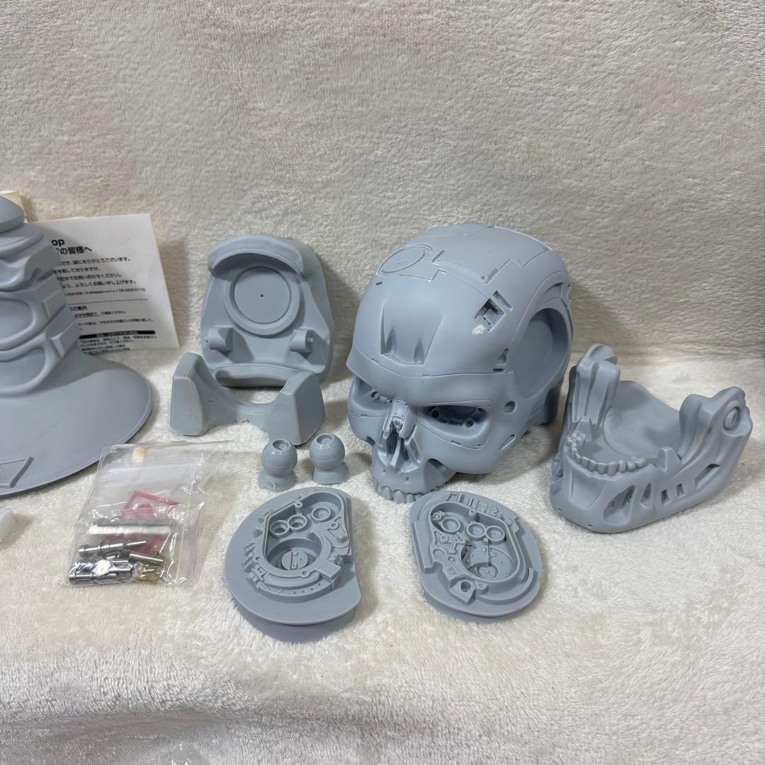【新品】ターミネーター 1/1 スケルトンヘッド ソフビキット 当時物 希少品