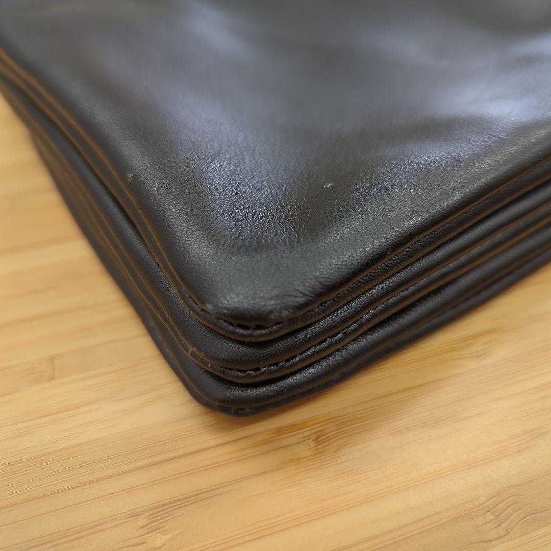 オールドマンズ　テーラー　R&D.M.Co. がま口レザーショルダーバッグ