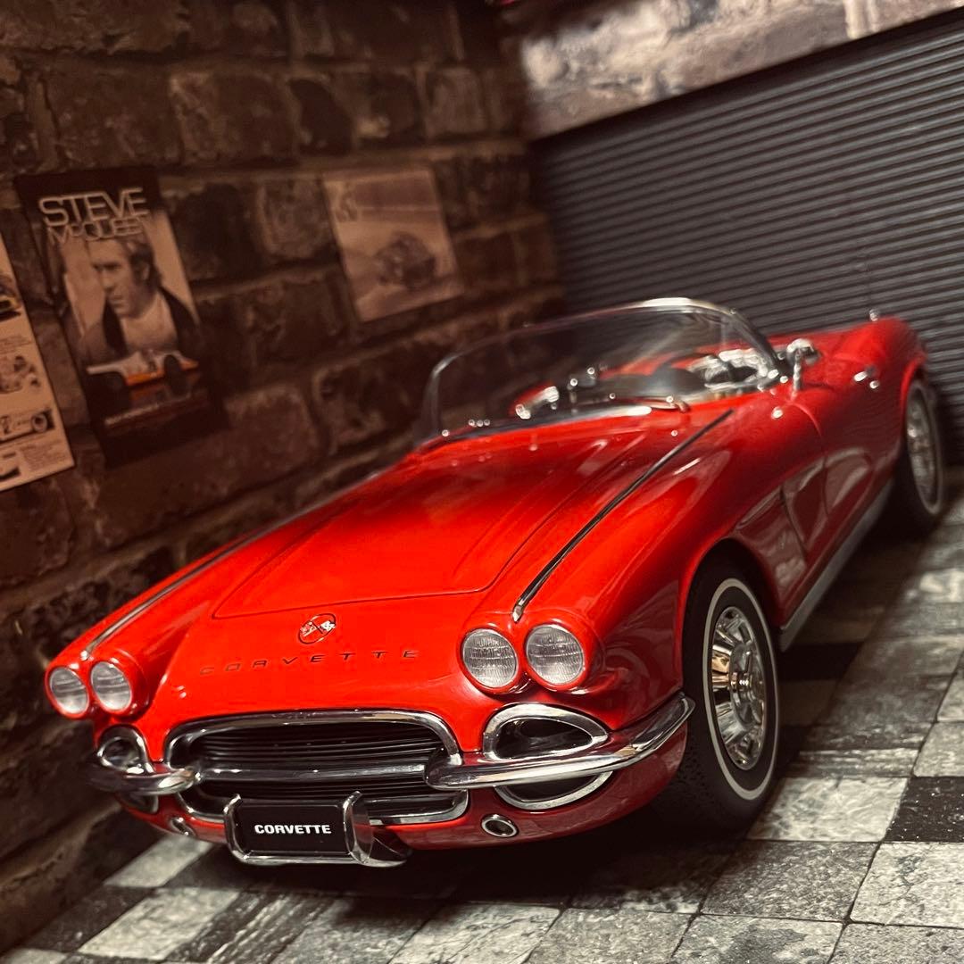 1/18 AUTOart シボレー コルベット C1 1962 最終型 - メルカリ