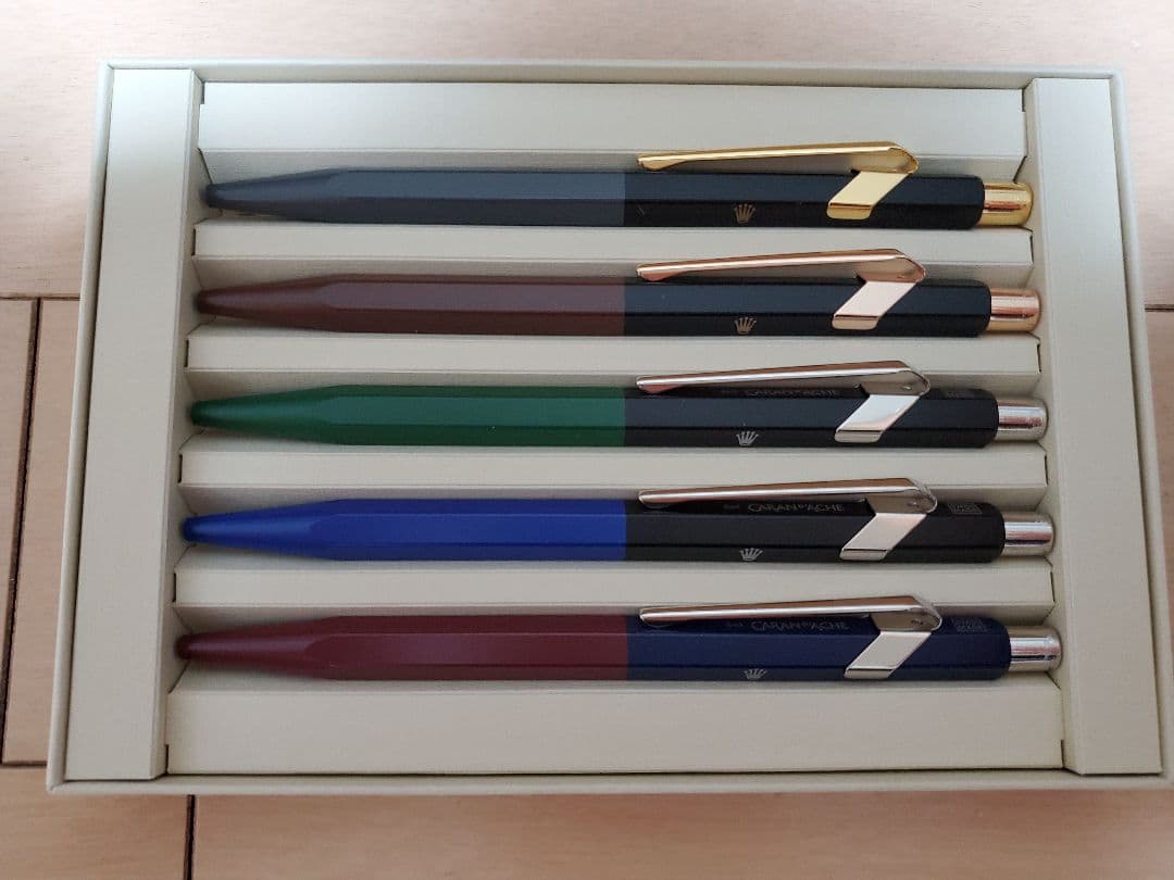 ROLEX カランダッシュボールペンセット 5本入り