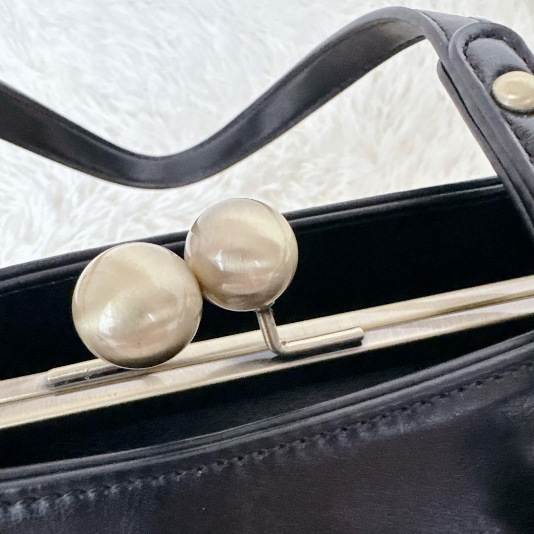 現行品✨美品✨ANNASUIアナスイ ディディオン ハンドバッグ がま口 大