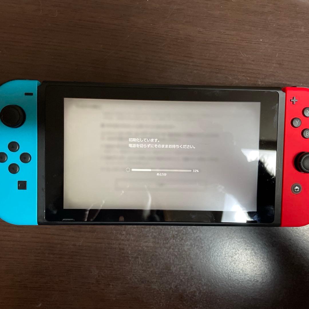 迅速発送！Nintendo Switch 本体　ネオンブルー　スイッチ　動作良好