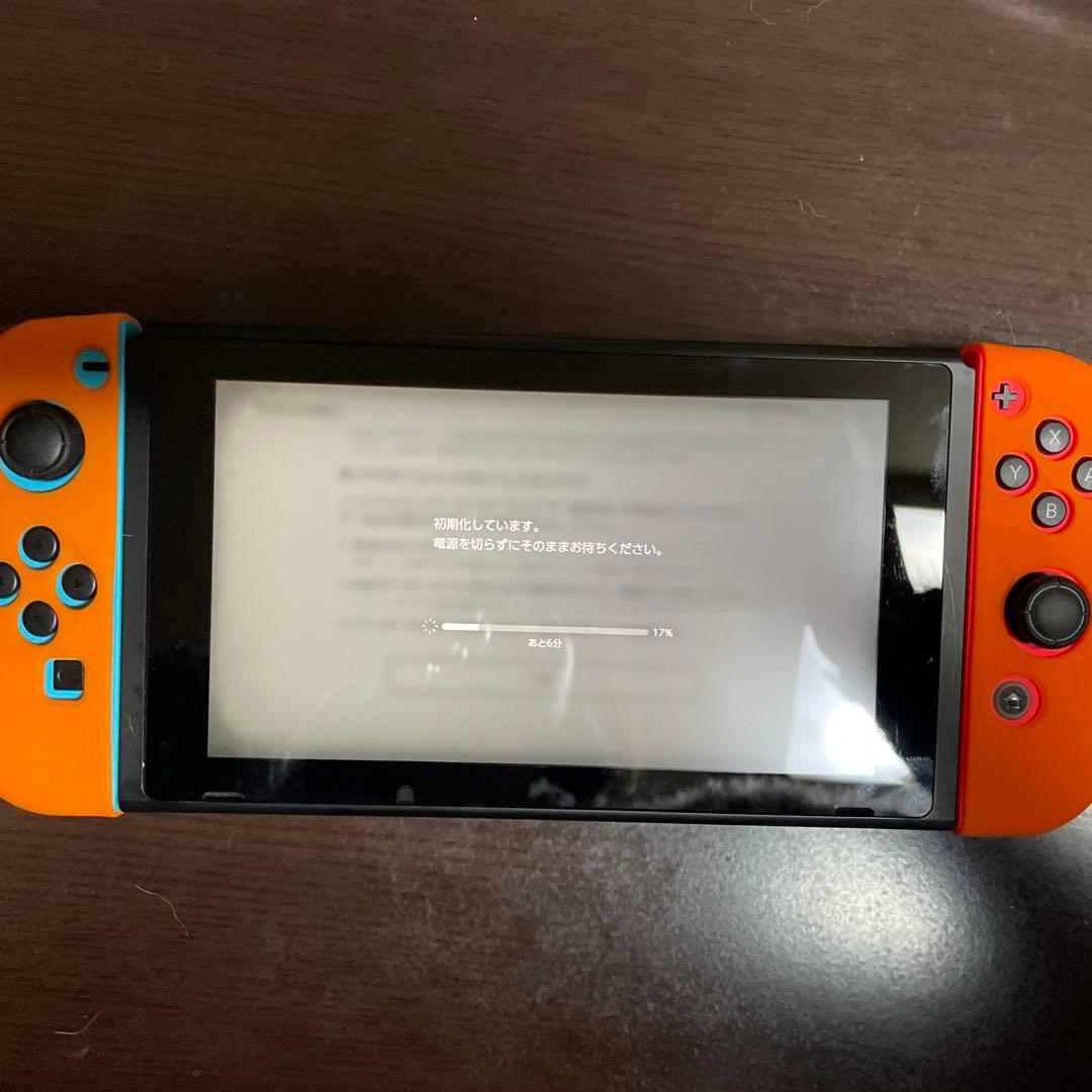 迅速発送！Nintendo Switch 本体　ネオンブルー　スイッチ　動作良好