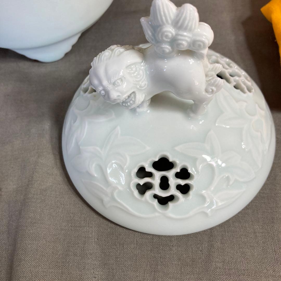 樋渡陶六】伝統工芸会 重要無形文化財 樋渡陶六作 青白磁