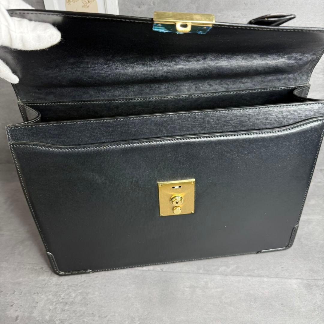 SOMES SADDLE ソメス サドル エグゼクティブ ダレスバッグ ブラック