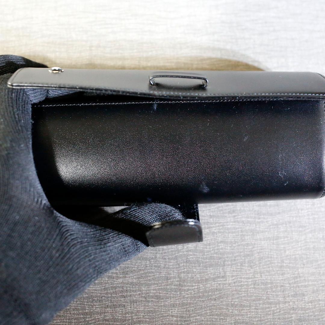 美品 送料込み】モンブラン レザー 革製 ペンケース - メルカリ